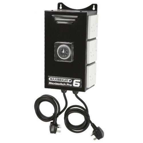 Maxiswitch Pro Relay Lighting Timer Contactor - GrowPro Hydroponics Ltd