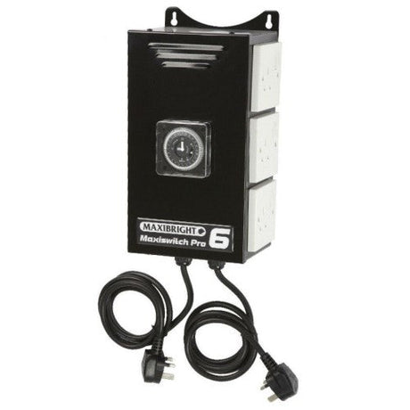 Maxiswitch Pro Relay Lighting Timer Contactor - GrowPro Hydroponics Ltd