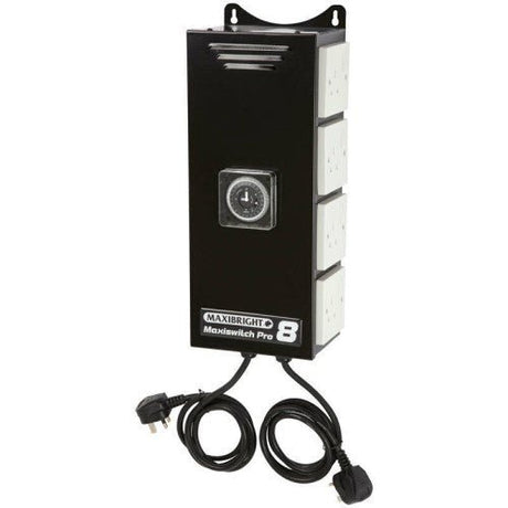 Maxiswitch Pro Relay Lighting Timer Contactor - GrowPro Hydroponics Ltd