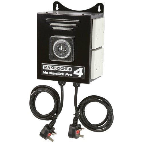 Maxiswitch Pro Relay Lighting Timer Contactor - GrowPro Hydroponics Ltd
