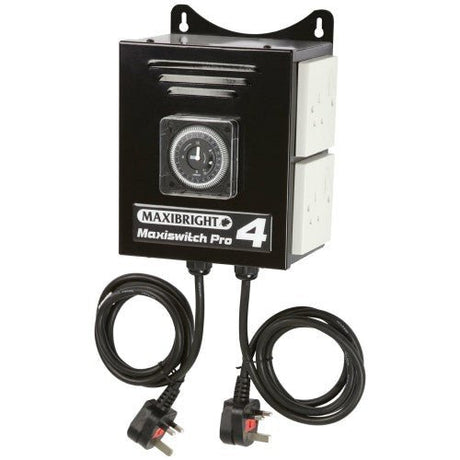 Maxiswitch Pro Relay Lighting Timer Contactor - GrowPro Hydroponics Ltd