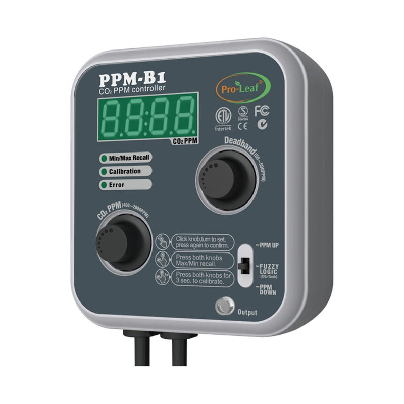 Pro-Leaf CO2 Controller – PPM-B1 - GrowPro Hydroponics Ltd