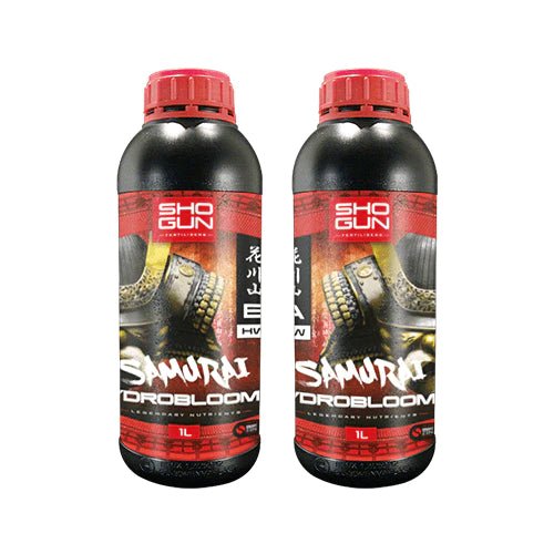 SHOGUN Samurai Hydro Bloom A&B - HW - GrowPro Hydroponics Ltd