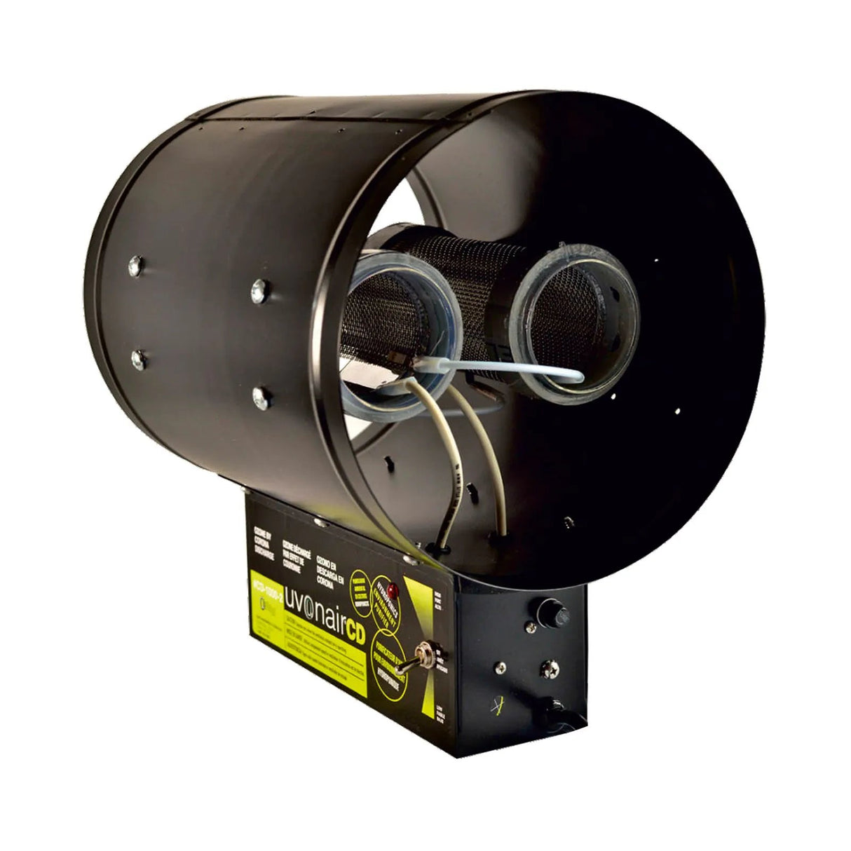 Uvonair CD-1000 (2-cell) 10" - GrowPro Hydroponics Ltd