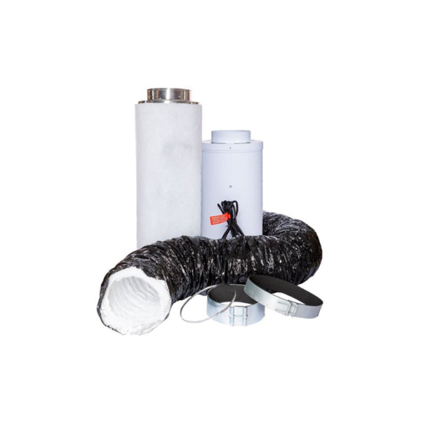 Whispair Silenced EC & Can Filter Ventilation Kit - GrowPro Hydroponics Ltd