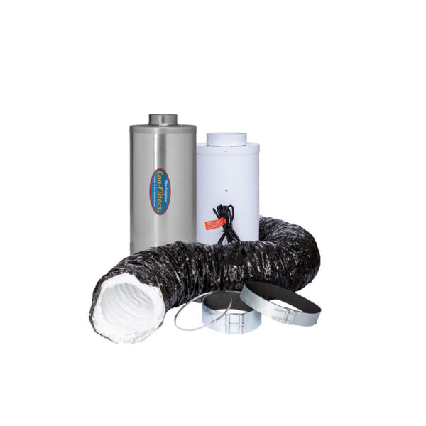 Whispair Silenced EC Can Inline (Ventilation Kit) - GrowPro Hydroponics Ltd